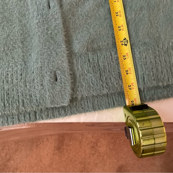 Candance Cameron Bure Short Sleeve Fuzzy Cardigan 1X - Picture 6 of 6